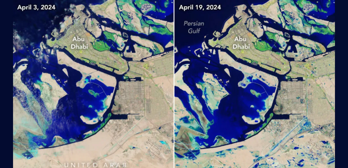 Flood In Dubai 2024 Map Dari Miriam